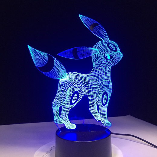 umbreon 3d lamp