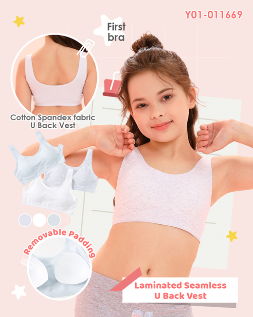 Qoo10 - Young Hearts Junior First Bra, Vest, Camisole