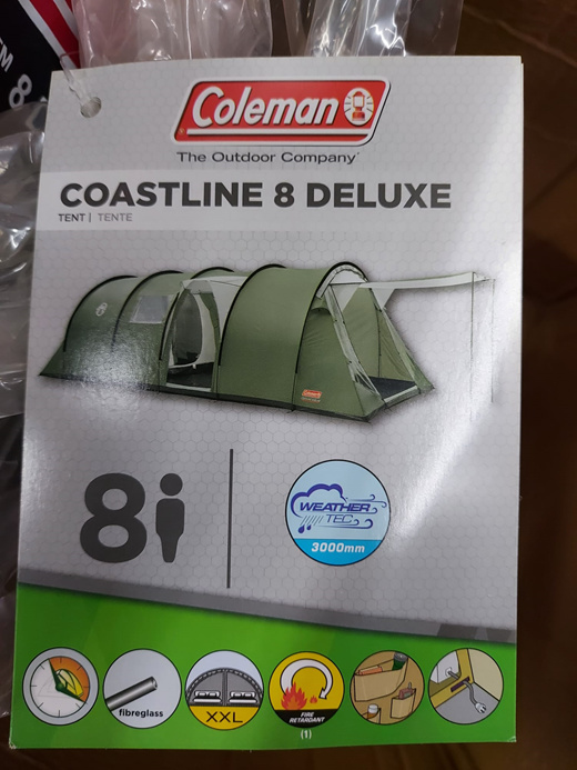 Coleman coastline 2024 8 deluxe