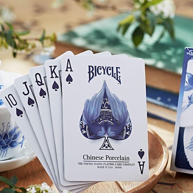 bicycle porcelain playing cards