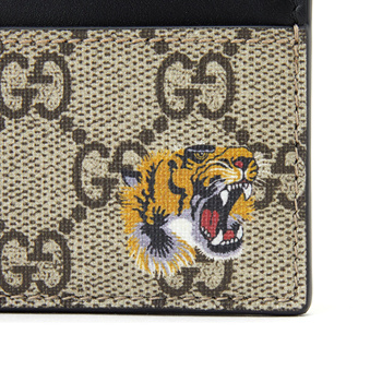 Qoo10 - [Gucci] Tiger GG Supreme 451277 K5X1N 8666 common business card ...