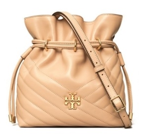 Qoo10 - [TORYBURCH] KIRA CHEVRON MINI BUCKET BAG 64439 : Bag & Wallet