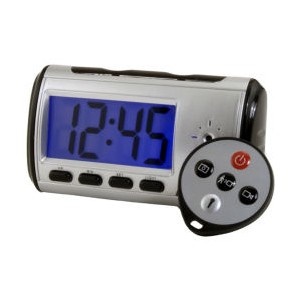 spy camera alarm clock mini video recorder