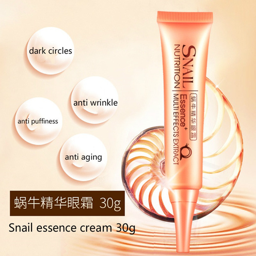 Qoo10 - LAIKOU Snail Eye Cream Under Eye Dark Circle Remover Anti Aging  Puffin : Body / Nail Care