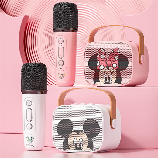 Qoo10 Disney Speaker Microphone All in one Mickey Minnie