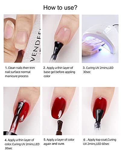 Qoo10 - ▷$1 Shop Coupon◁ FZANEST Nude Gel Nail Polish LED UV Jelly Milky  Tran : Bath & Body