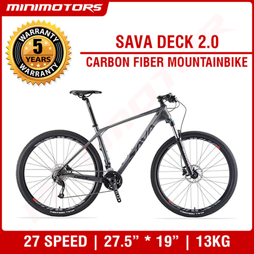 savadeck 2.0 carbon mountain bike