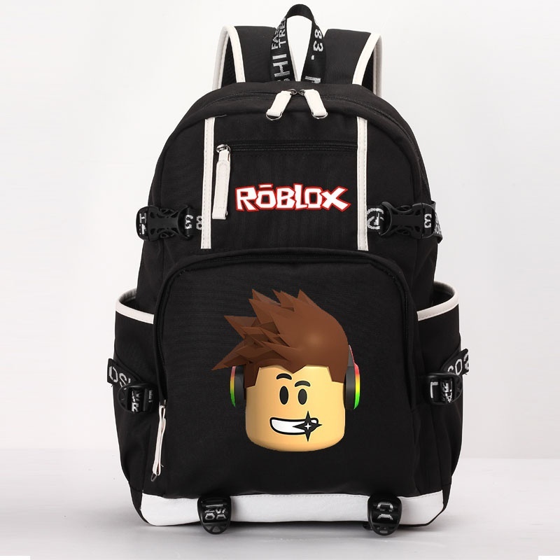 Qoo10 Roblox School Bag Casual Backpack Teenagers Kids Boys Children Student Bag Shoes Ac - roblox backpack code school