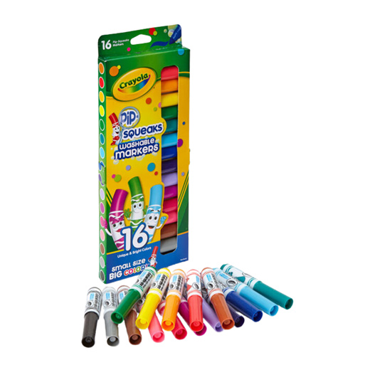 Crayola Washable Glitter Glue Pens, Assorted - 9 pack, 3.1 oz total