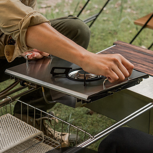 Naturehike Outdoor Camping Mobile Kitchen Box Portable Kitchen IGT Picnic  Barbecue Combination Table