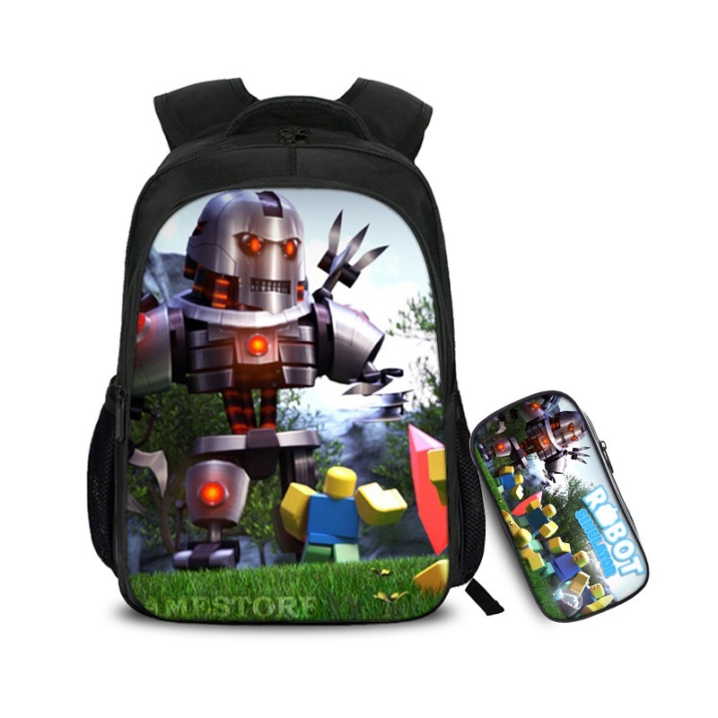 Qoo10 Best Selling Roblox Game Surrounding School Bag Korean Version Of Prim Kids Fashion - boba tea machine roblox