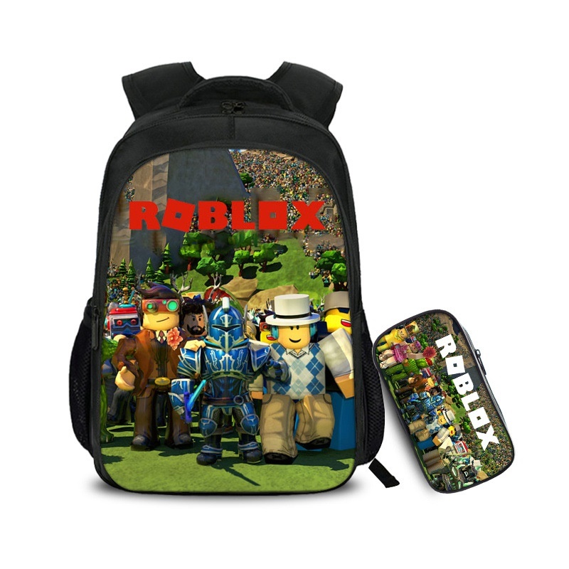 Qoo10 Best Selling Roblox Game Surrounding School Bag Korean Version Of Prim Kids Fashion - roblox garnier