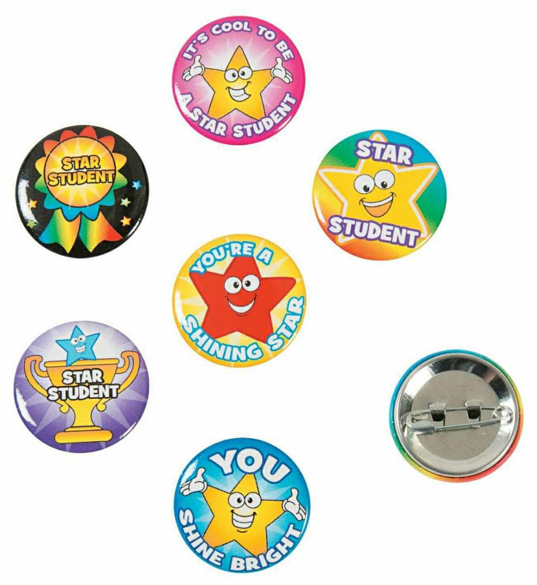 Qoo10 - Reward Buttons Pin Badges Mini Buttons Motivational Rewards ...