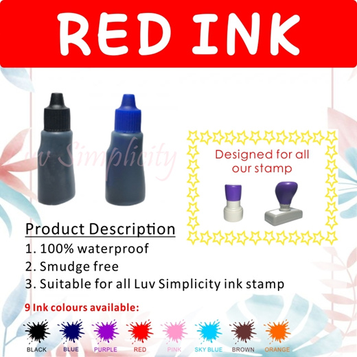 Pre-Inked Stamp Refill Ink