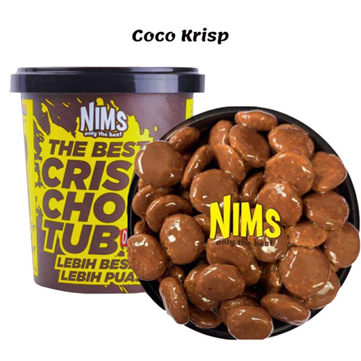 FOODIEMART NIMS Crispy Choco Tub 1x300g - Coco Ball/ Coco Crunch Mini/ Coco  Krisp/ Coco Rice (Coklat