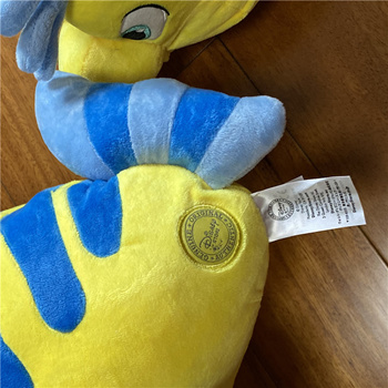 little mermaid flounder stuffed animal