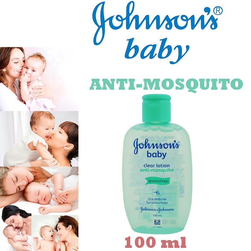johnson baby clear lotion anti mosquito