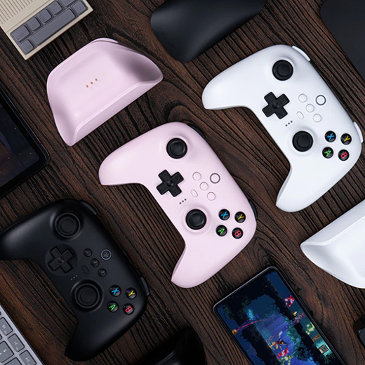 8BitDo Ultimate C 2.4g Wireless Controller, Dual Connectivity 2.4g & USB,  Low Latency, Plug-and-Play, Wide Compatibility, Lilac Purple