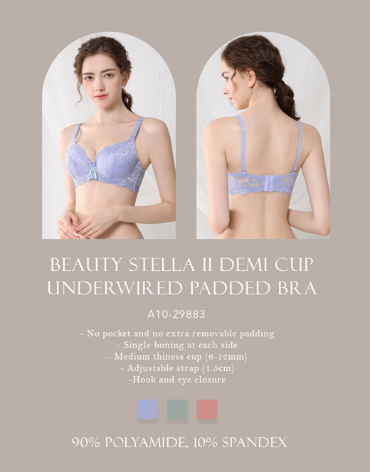 Qoo10 - Sorella Typical Style Padded Bra S10-29722 : Lingerie & Sleepwear