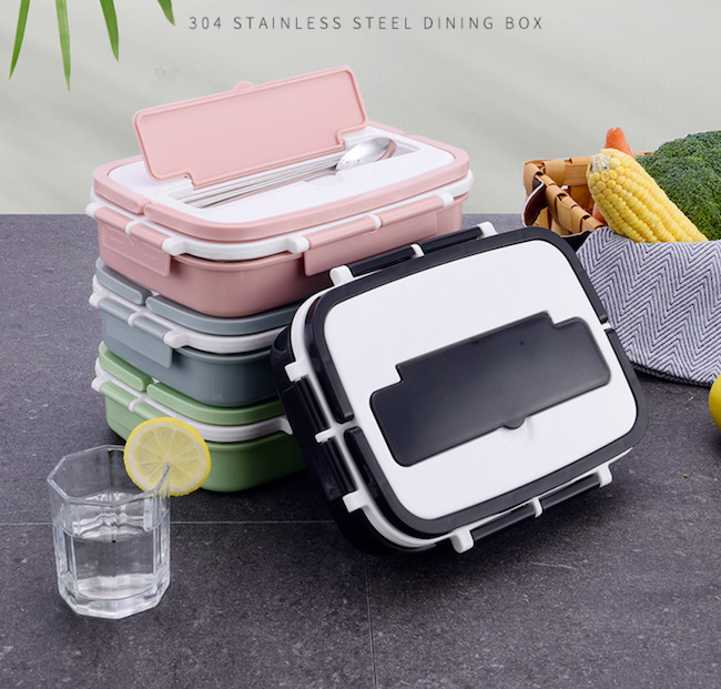 Qoo10 - [ReadyStock] Thermal Stainless Steel Bento Lunch Box / Eco ...