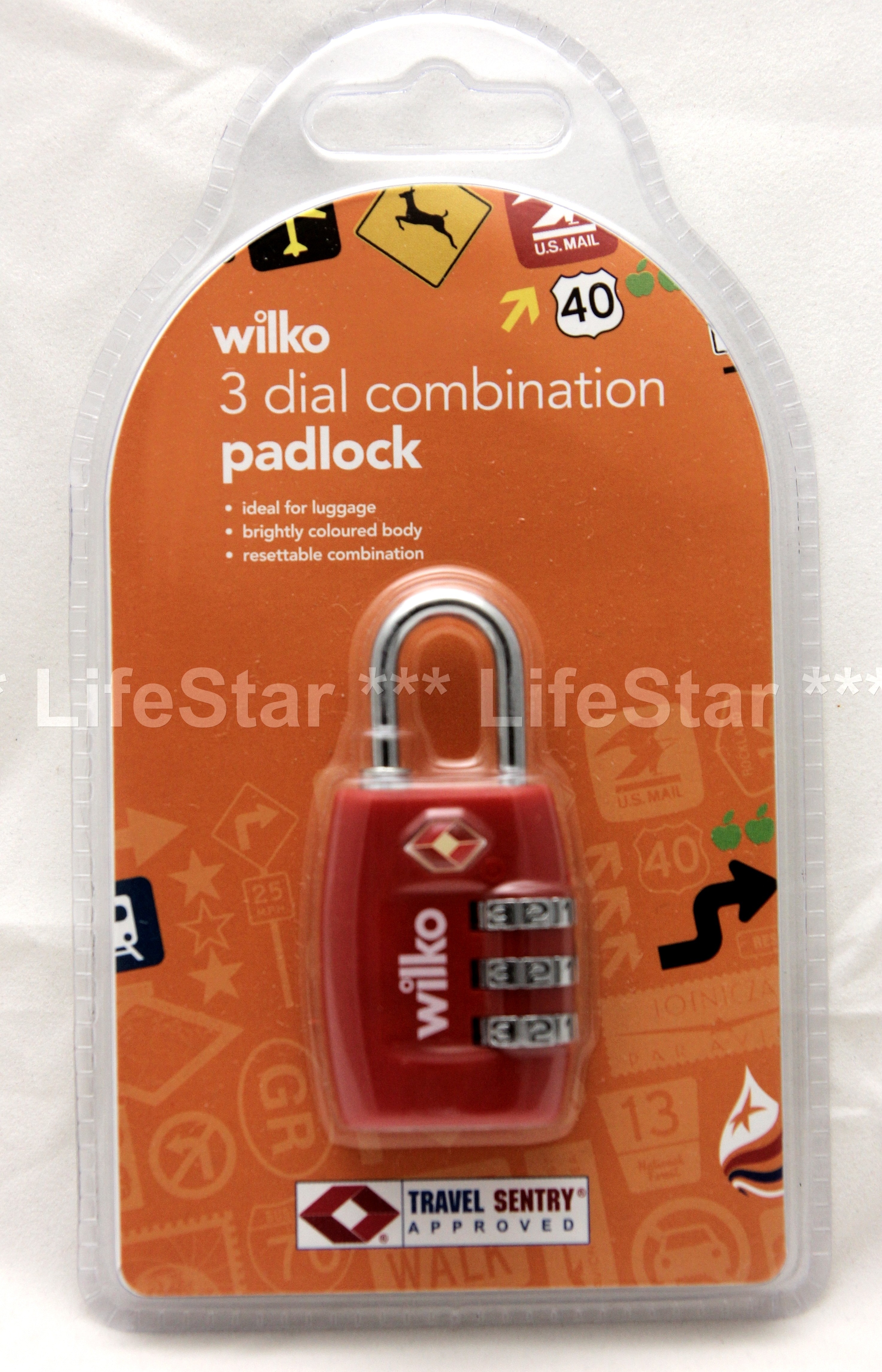 luggage locks wilko