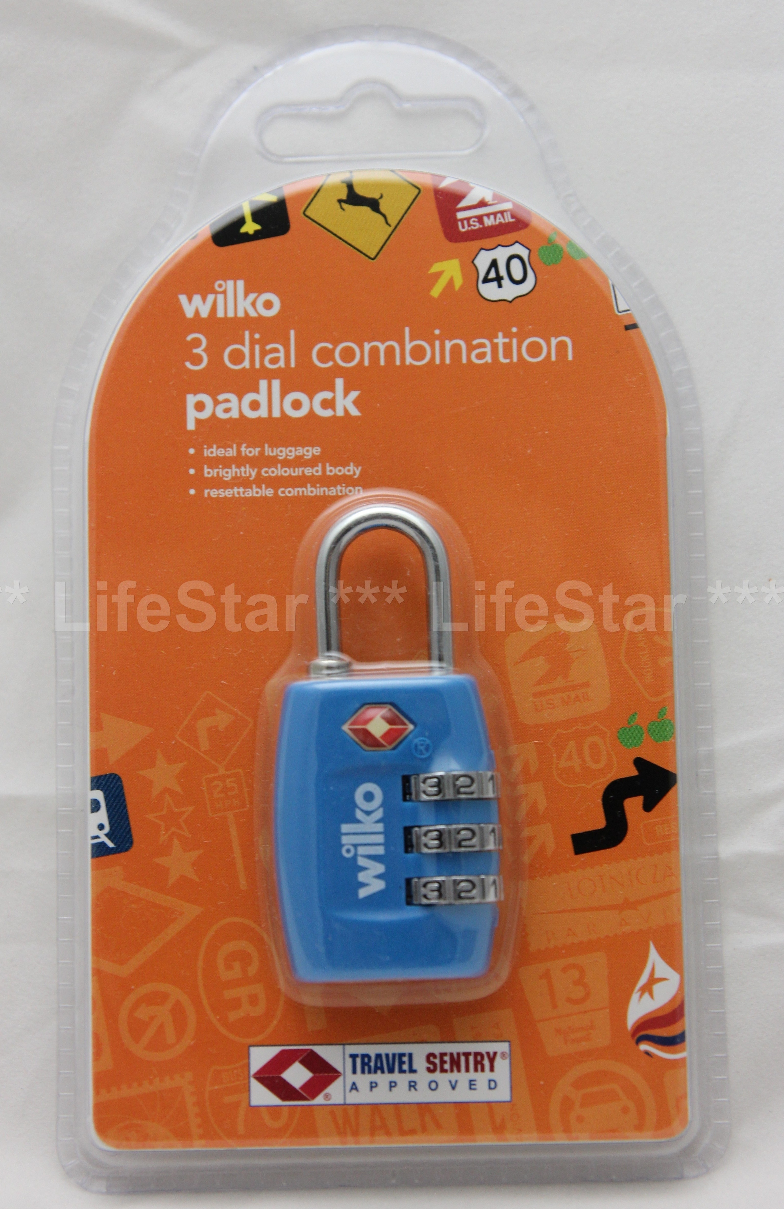 luggage locks wilko