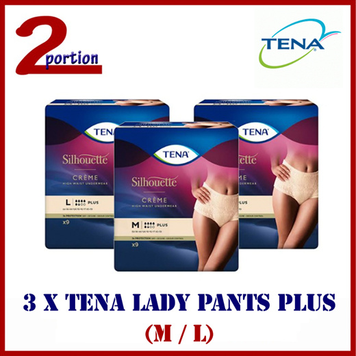 TENA LADY PANTS PLUS. 