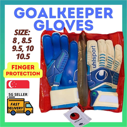 uhlsport gloves with finger protection