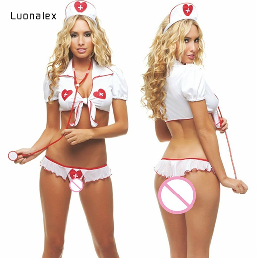 Qoo10 - Plus Size Sexy Lingerie Hot Sexy Nurse Costumes Cosplay Porn Erotic  Li... : Lingerie & Sleep...