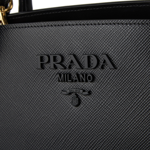 PRADA Monochrome small Saffiano bag 1BA155 2ERX F0002 