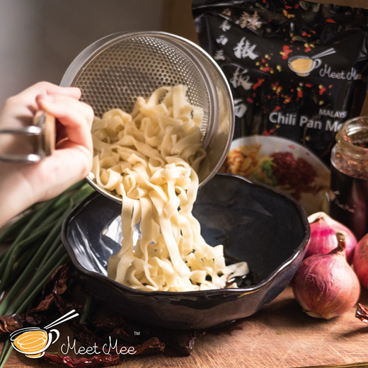 Meet Mee Soup Mum's Pan Mee - Thick Noodles