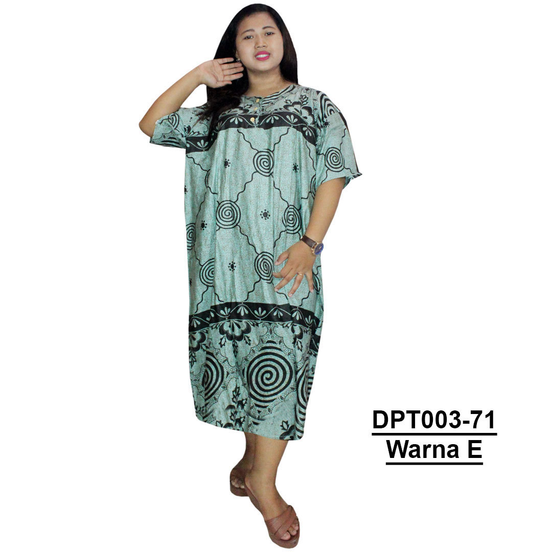 Qoo10 Big Daster  Short Sleeve Batik  Jumbo Sleepwear 