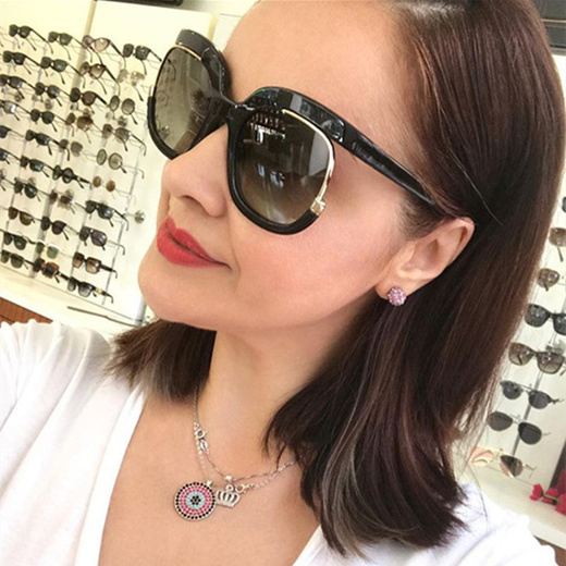 Qoo10 - sale 2022 New Fashion Round Oversized Sunglasses For Women