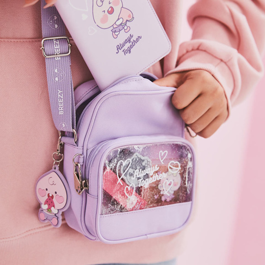 Gift KAKAO FRIENDS Official Twice edition Anti-theft Crossbody Travel Bag 