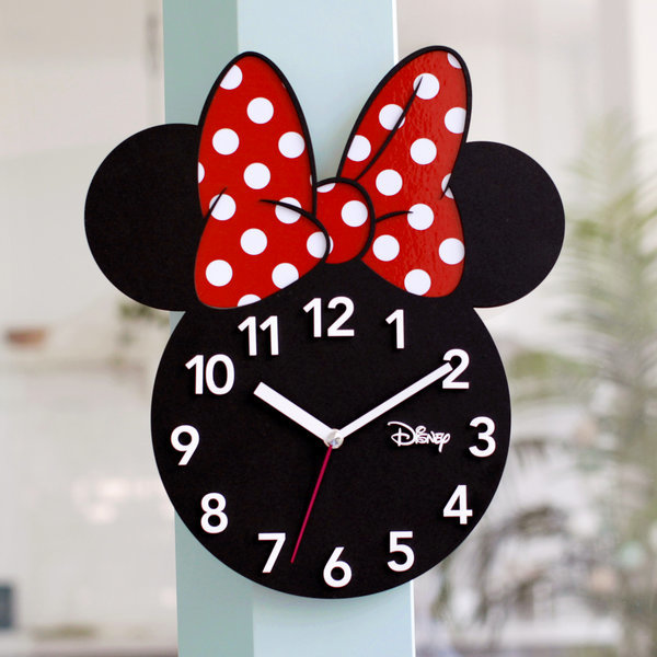 Qoo10 ★disney Mickey Mouse Noiseless Wall Clock★t Watch Wallclock Deco We Furniture And Deco 1635