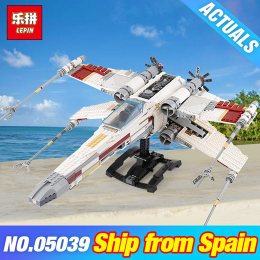 Qoo10 Lepin 05039 Star Plan 10240 Red Five X wing Star fighter