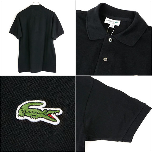 Qoo10 - LACOSTE L1212LJ-99 BLACK [L1212LJ-99-031 SS23] : Men's