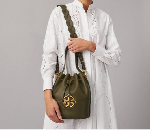 Qoo10 - TORY BURCH MILLER BUCKET BAG 79323☆100% AUTHENTIC☆ : Bag & Wallet