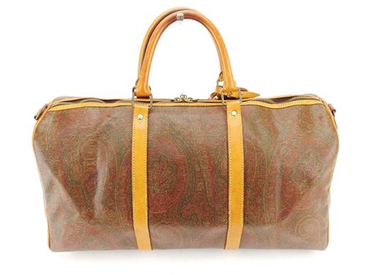 Qoo10 - Etro ETRO Boston bag Travel bag Women's men available Paisley  brow : Bag/Wallets