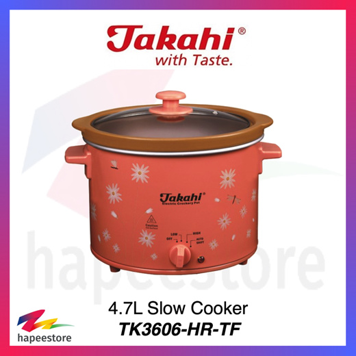 takahi slow cooker 4.7 l