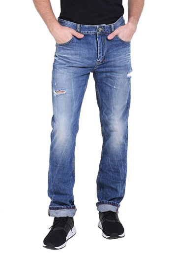 Qoo10 Celana  Jeans  Pria Bushido straight cut Jeans  Brand  