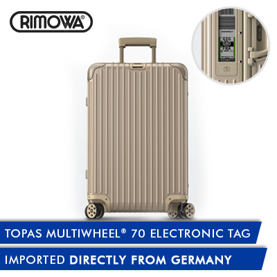 Qoo10 - [RIMOWA] TOPAS TITANIUM / SALSA / LIMBO(NEW W/ ELECTRONIC TAG!)  (AUTHE : Bag/Wallets