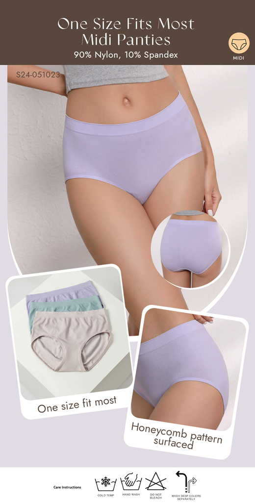 Sorella Bamboo Comfort Maxi Pack of 4 Panties S25-073194