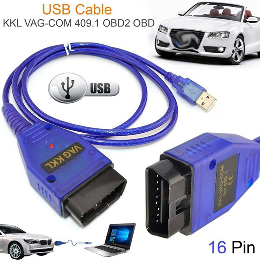 OBD 2 II Interface KKL USB Error Diagnostic Service : :  Automotive