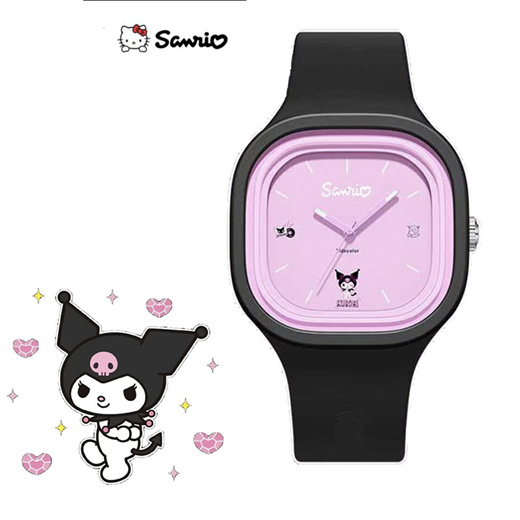 Kawaii Sanrio Led Electronic Band Hello Kitty Cinnamoroll Kuromi Smart  Bracelet Anime Student Multifunction Watch Christmas Gift