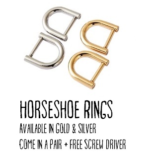 Qoo10 - NICE LV NANO MINI Horseshoe Rings D Rings Chain Sling