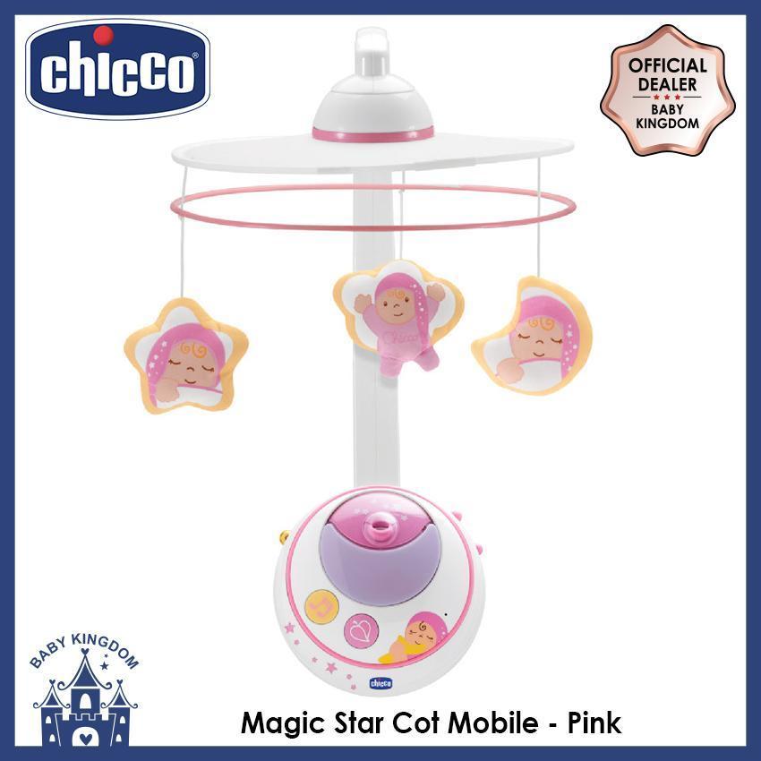 chicco cot mobile pink