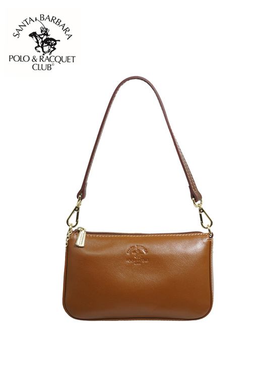 Santa barbara polo & racquet club leather discount bag