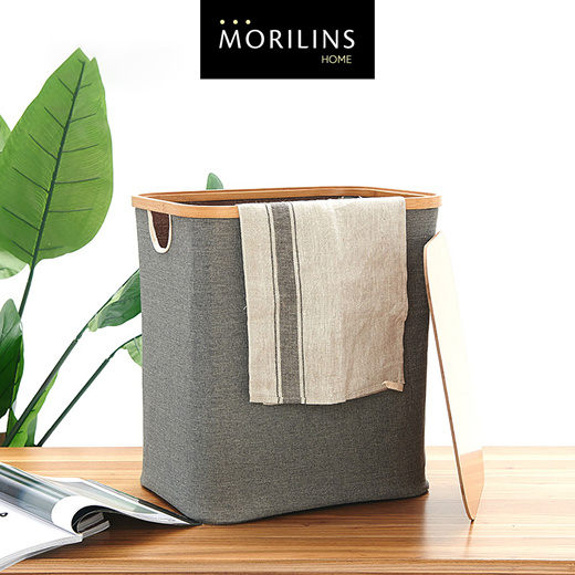 Qoo10 - [Morilins Home] Japan-Inspired Multi-Function Tweed Fabric Storage  wit : Furniture & Deco