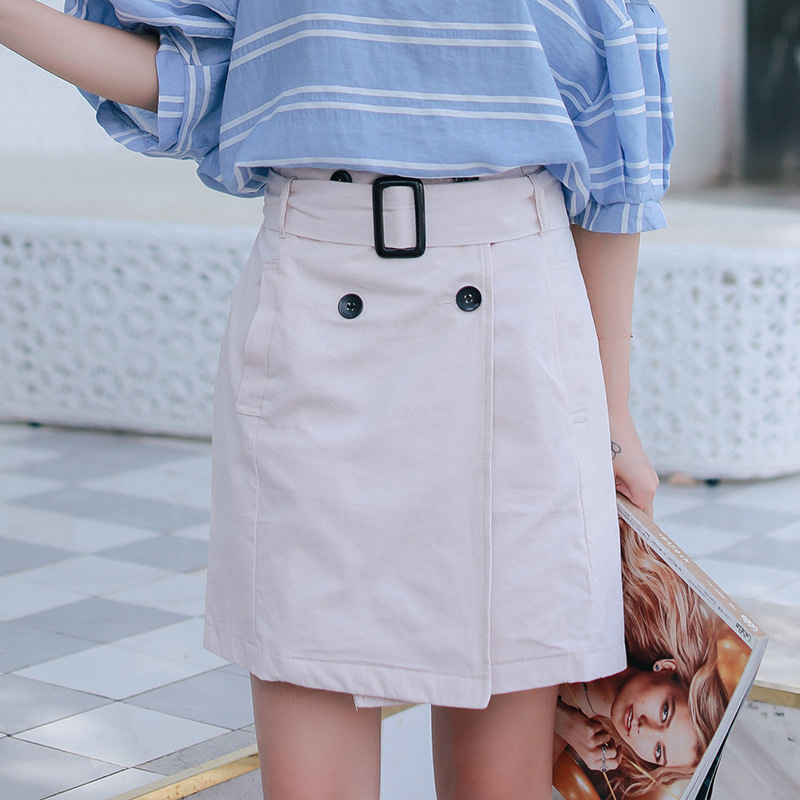 Qoo10 - Lady Fashion New Casual Skirt for woman Casual Daily Skirt ...